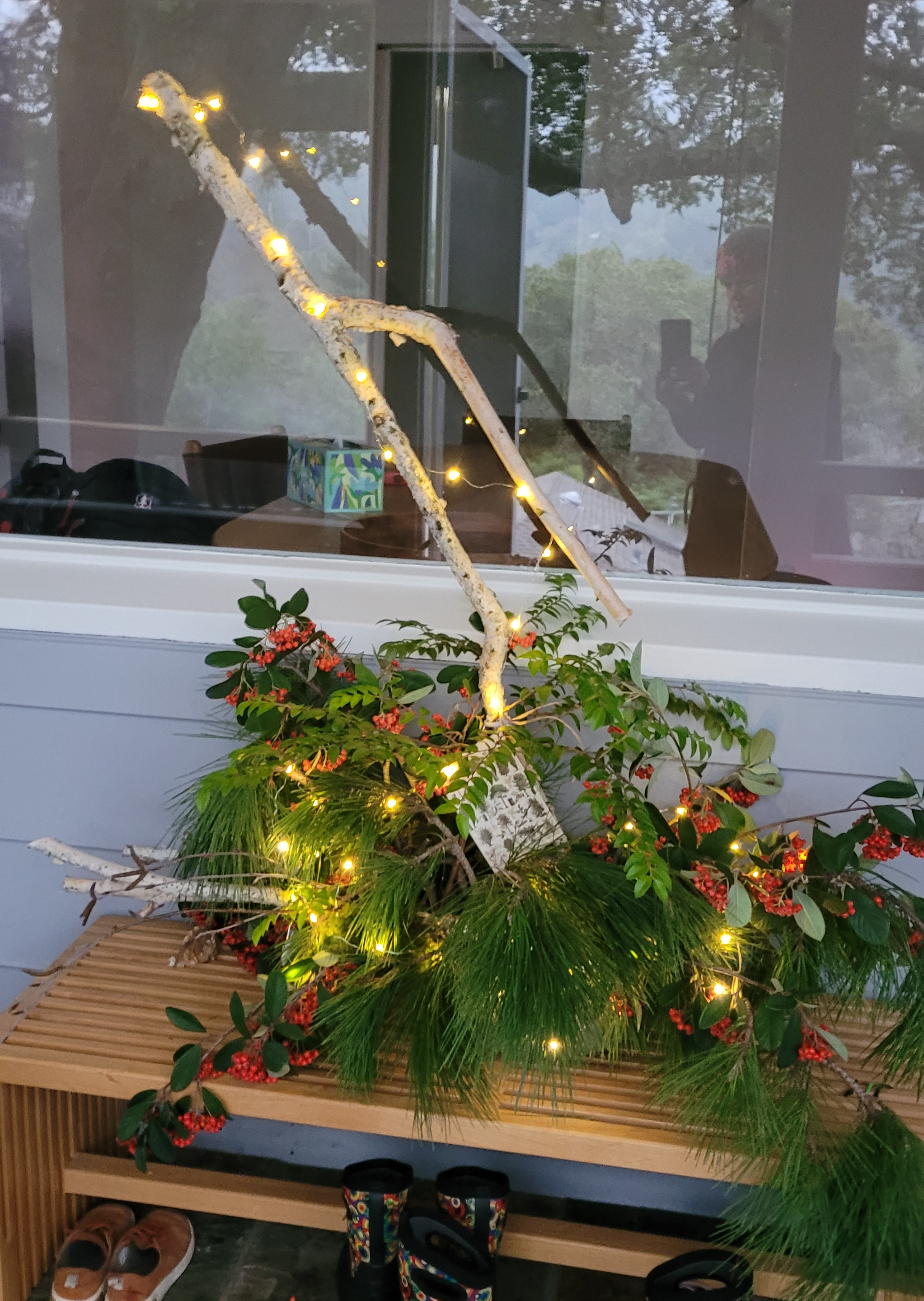 Abstract Holiday Tree