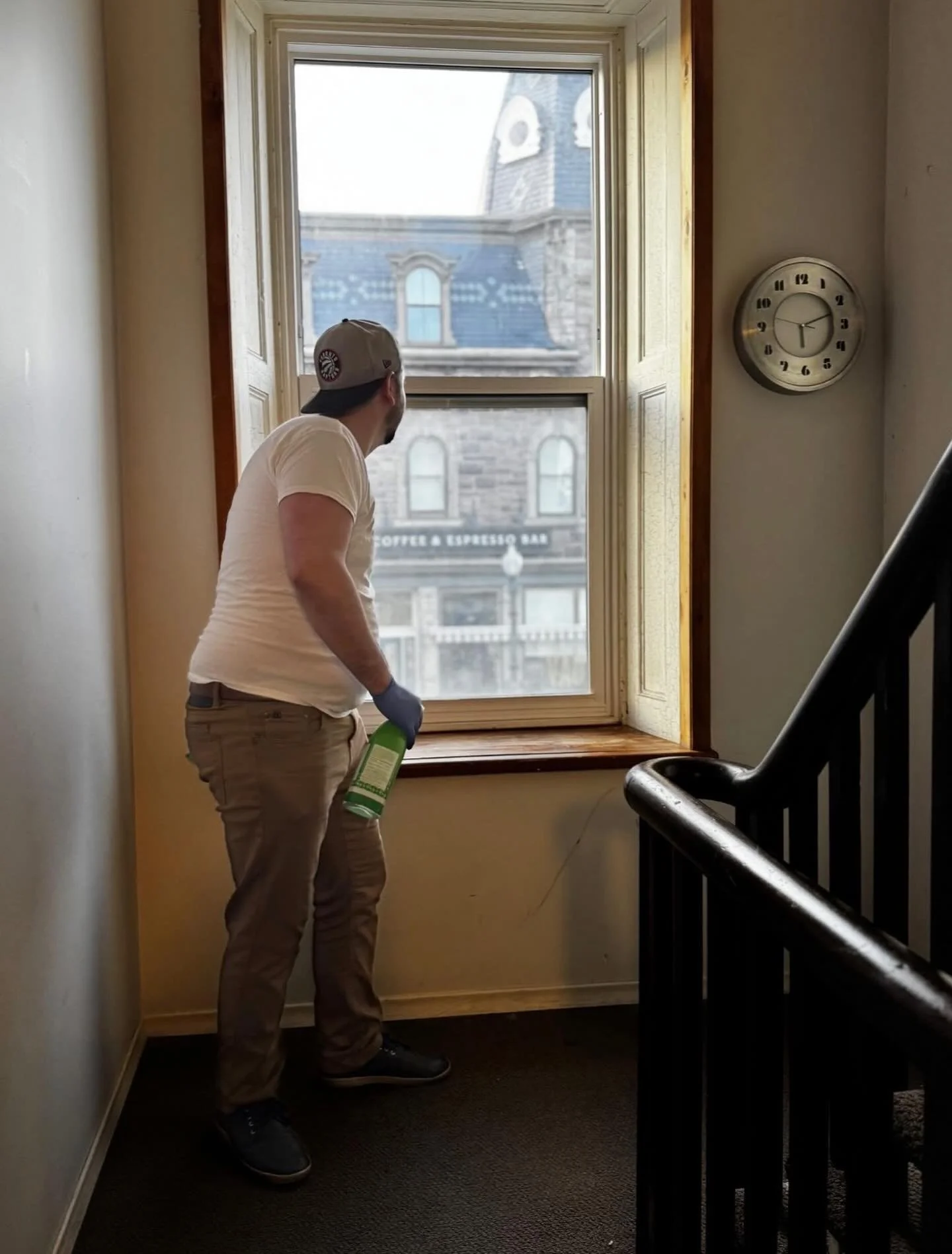 Beautiful late sunrises 🌅, bright fluffy snow ☃️ &mdash; and unfortunately, salt and slush in your entryways! 🧤
Contact our team at Local Solutions for a no-charge consultation offering fair pricing with above and beyond service. 💪

We cover windo