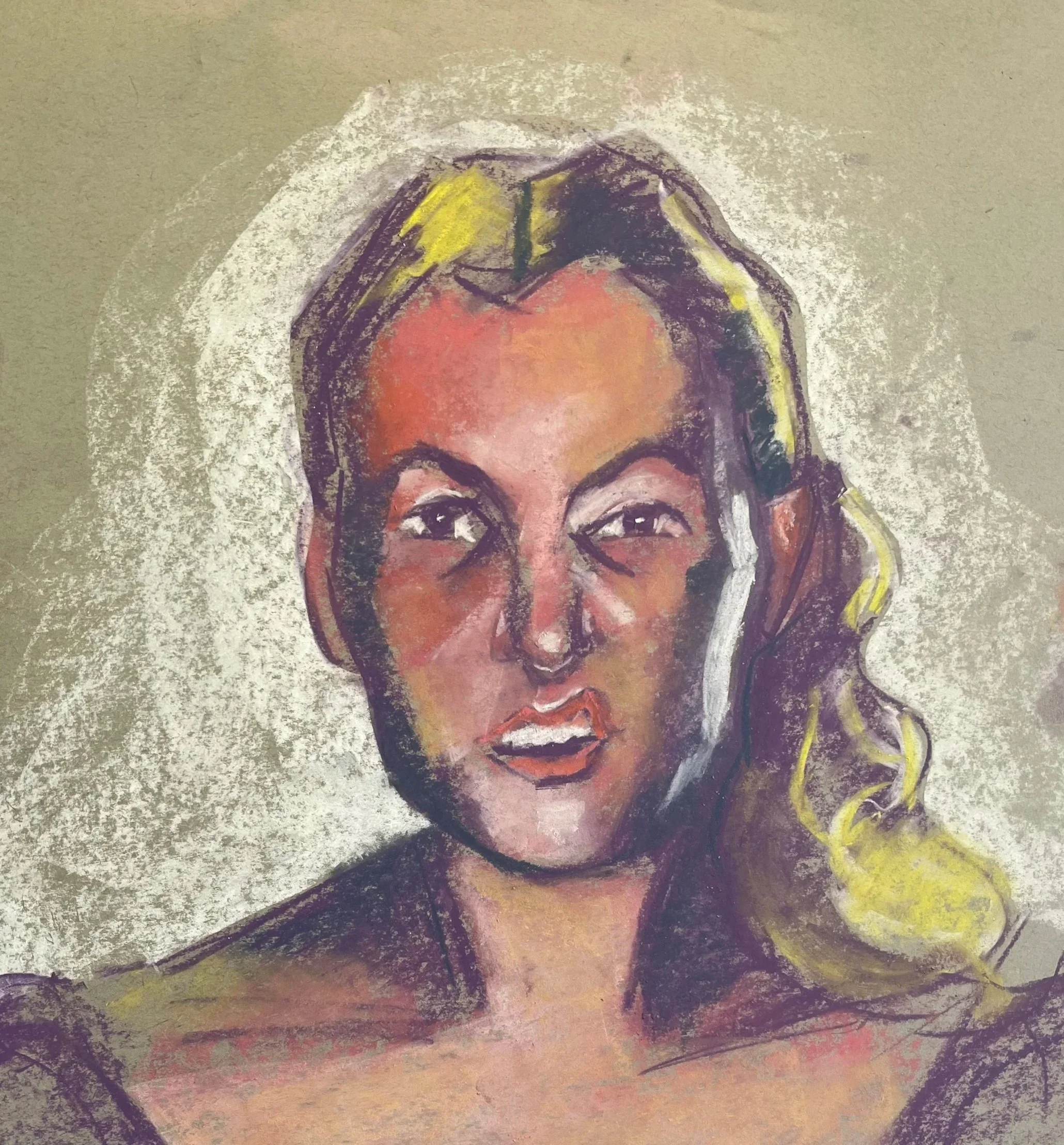 Untitled, 2024 | Chalk pastel on paper