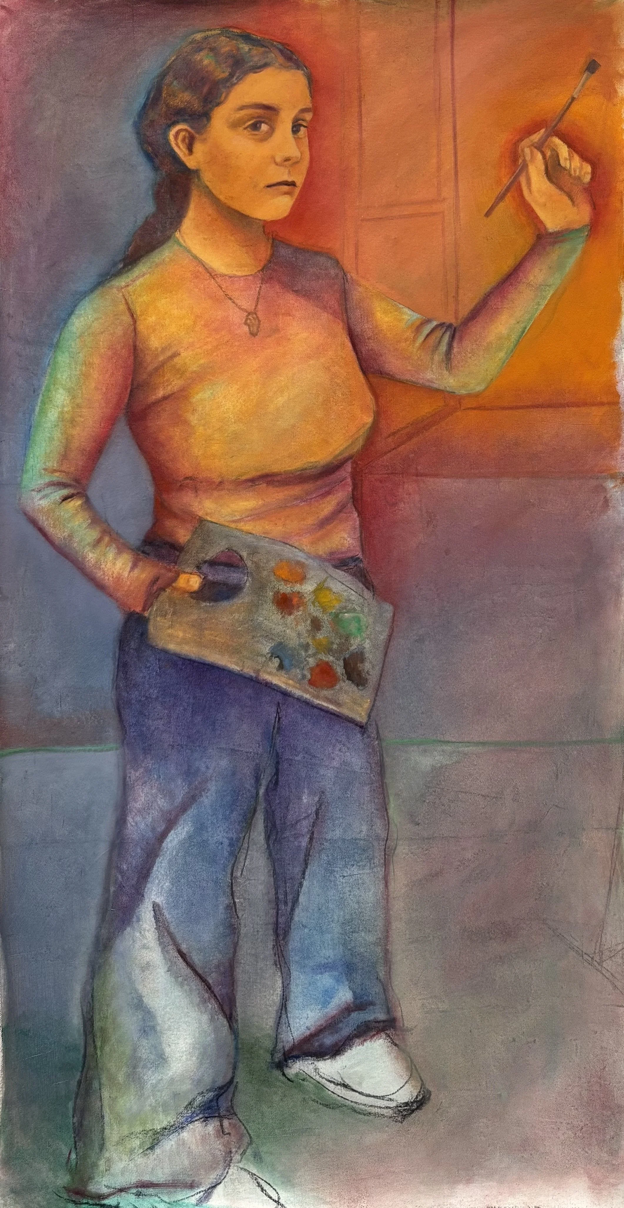 Is This What I Look Like?, 2025 |                                     
Oil on canvas