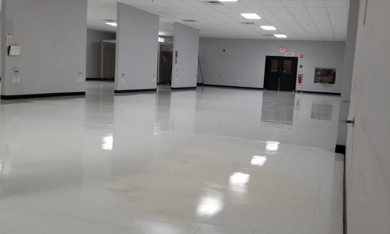 open area, post construction