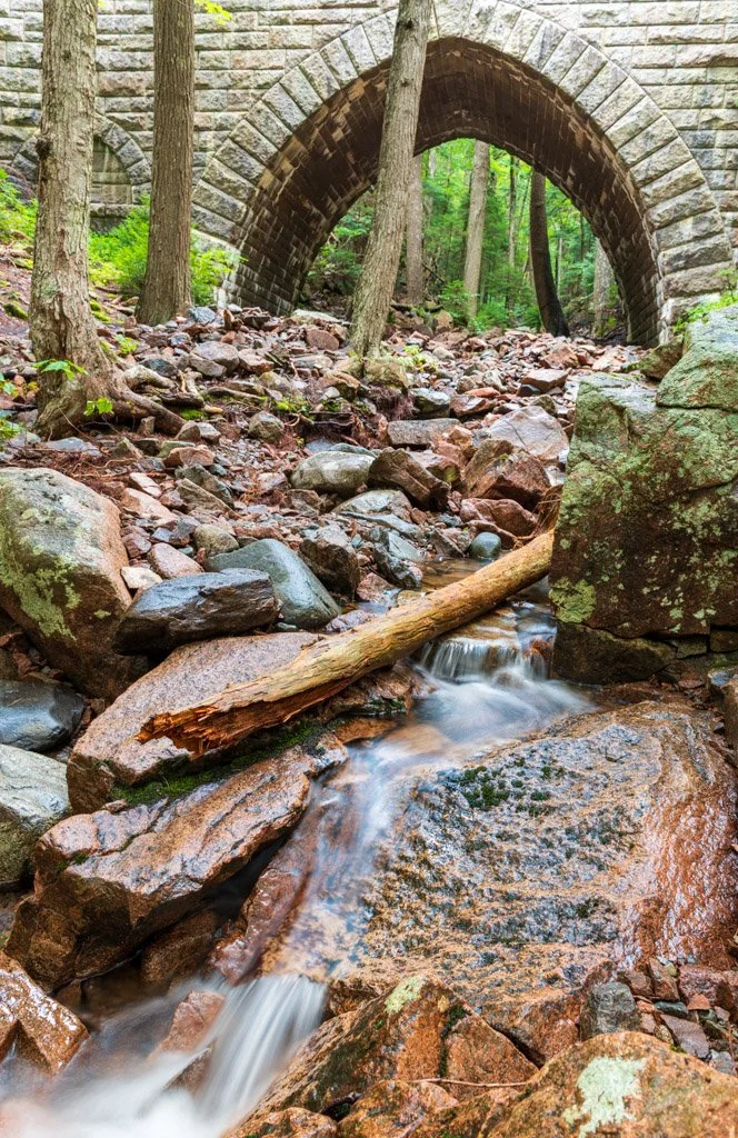 Through The Carriage Road Bridge | Acadia National Park