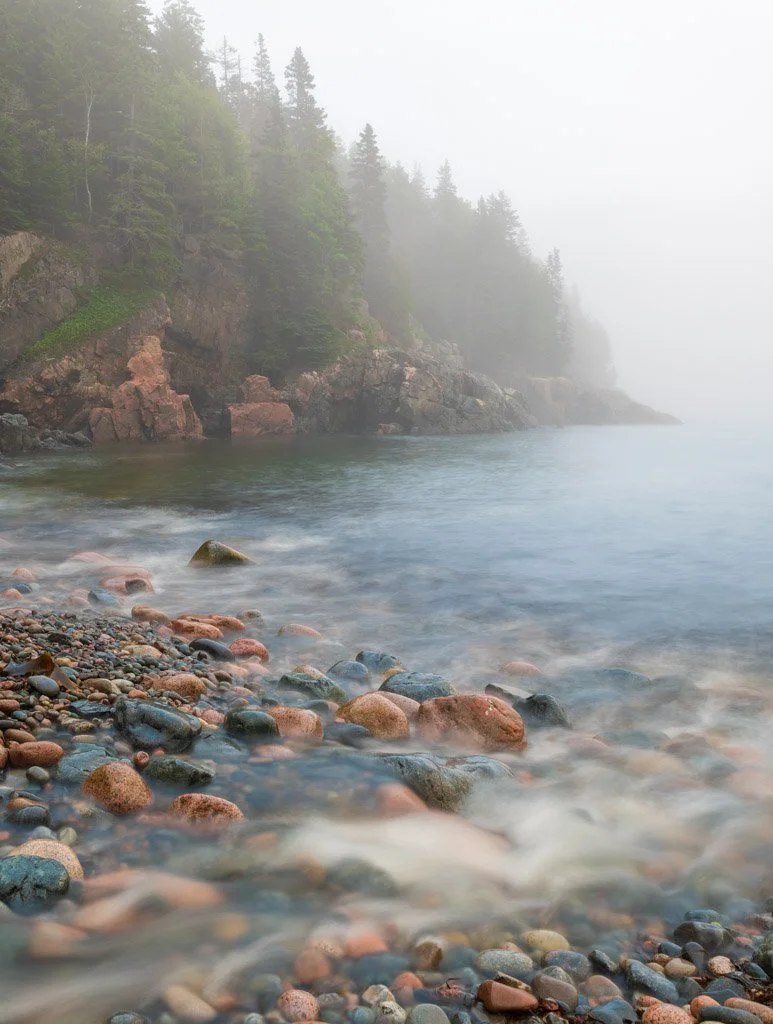 Hunter Beach Fog | Acadia National Park
