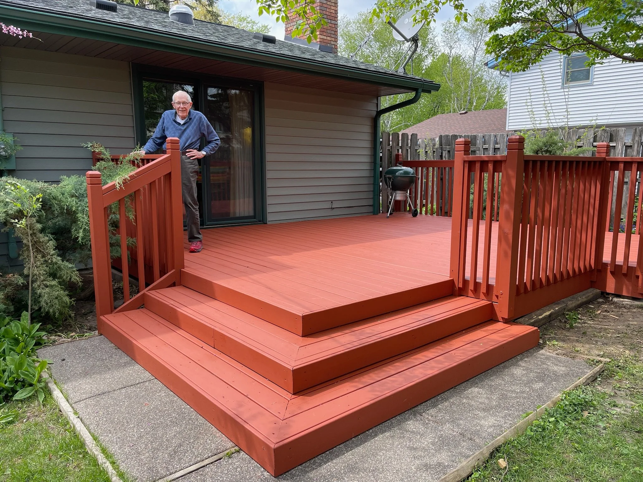 Deck - MN painting pros
