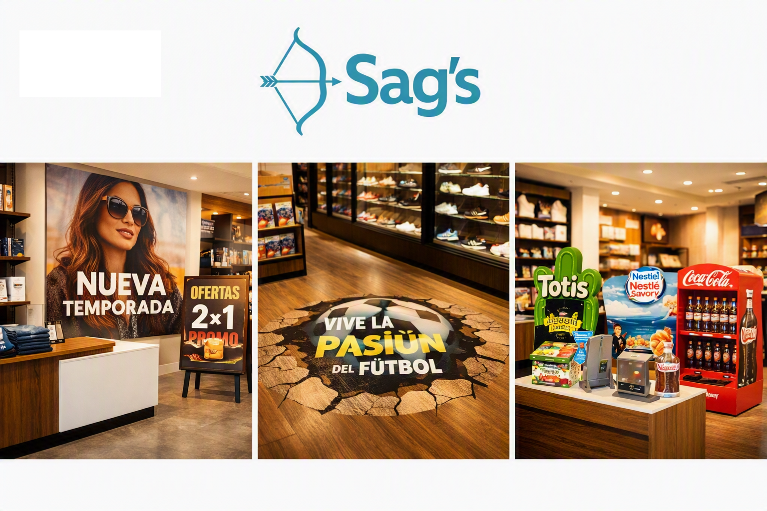 Gráficas Adhesivas, Material POP y Merchandising