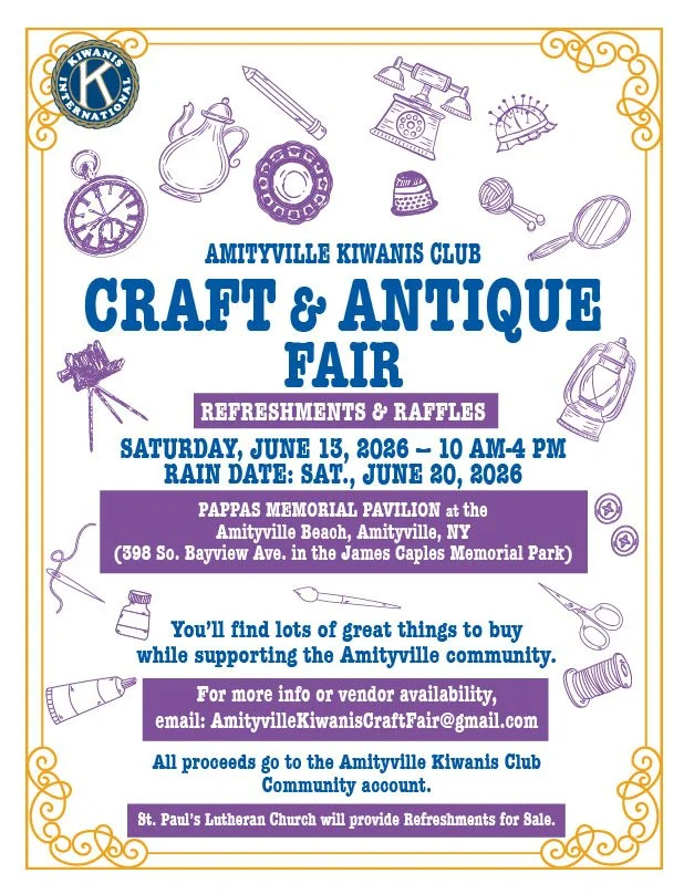 Amityville Kiwanis Craft & Antiques Fair