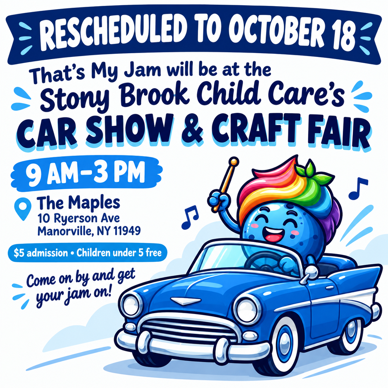 Stony Brook Child Care Car Show & Craft Fair