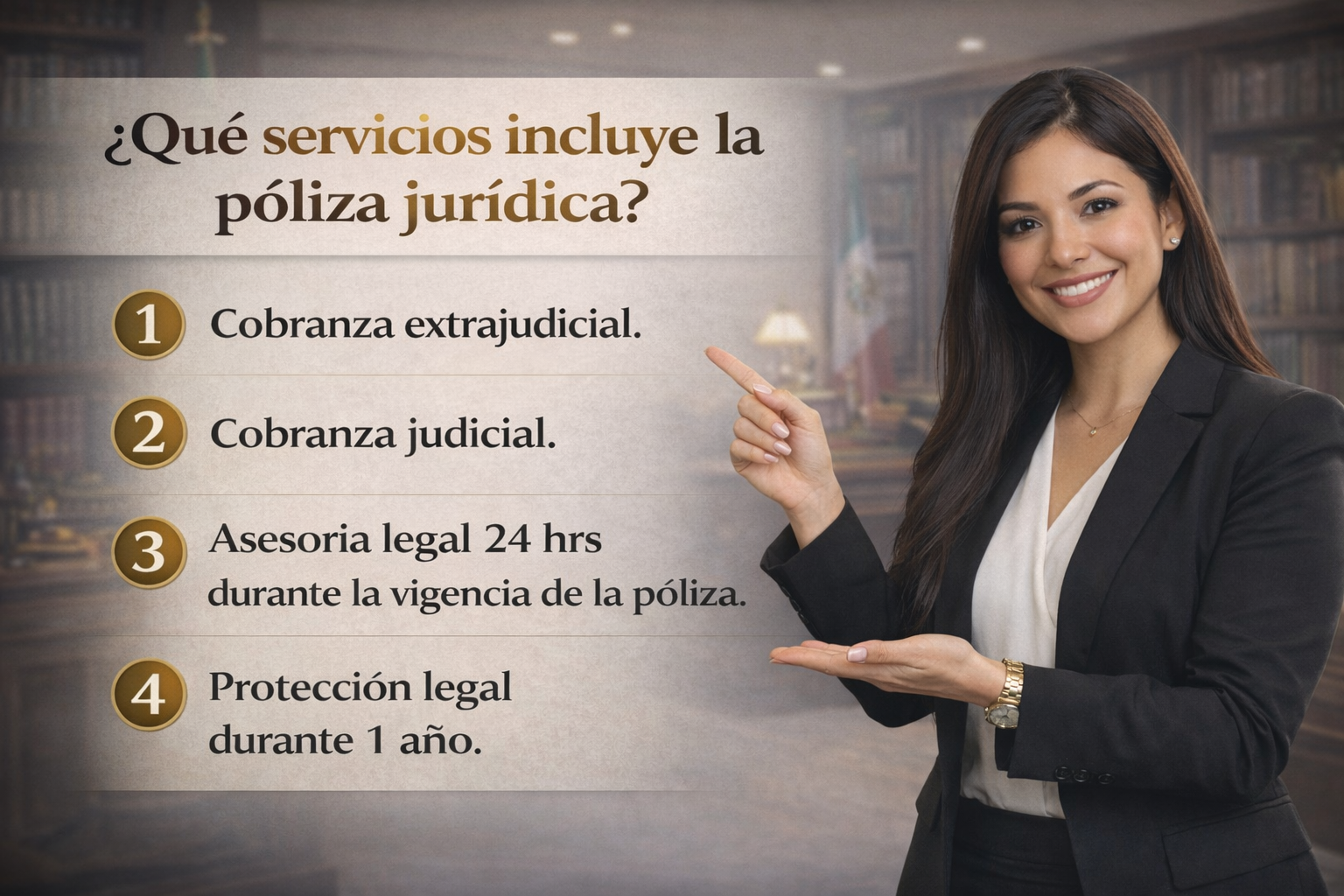 Servicios que incluye la póliza jurídica NeoTech