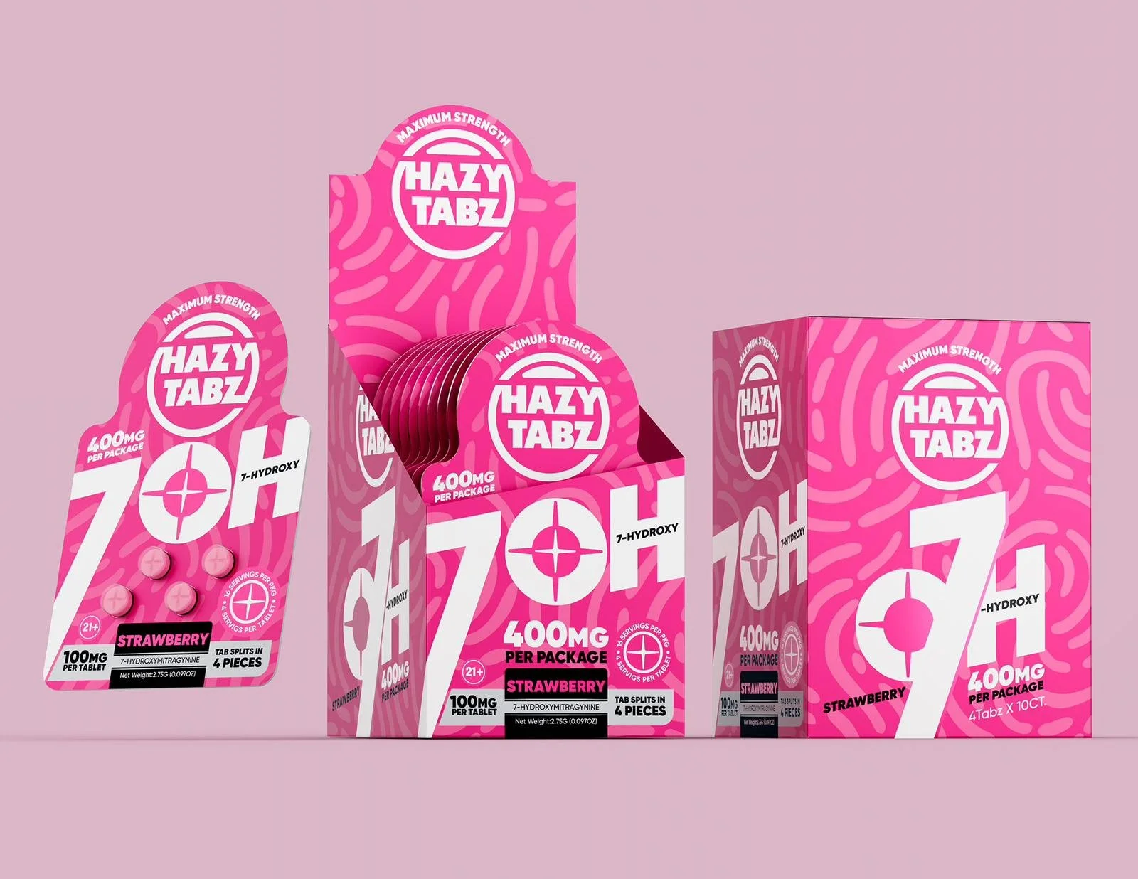 HAZY TABZ-HYDROXY-4CT-400MG