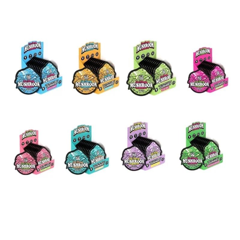 TREHOUSE EXTRA STRENGTH MUSHROOM GUMMIES-10 GUMMIES-(10X10PACK)-100PC-MC