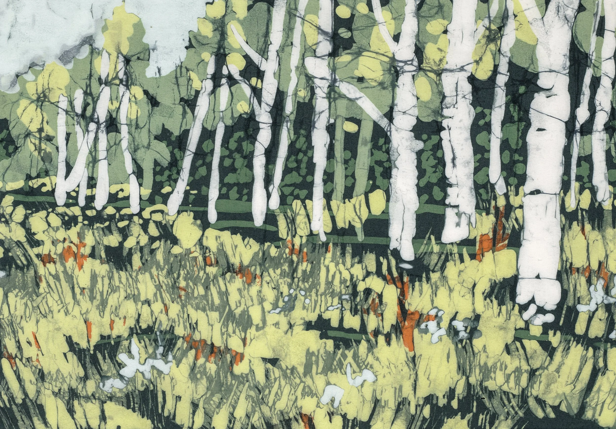 Birch Forest Batik