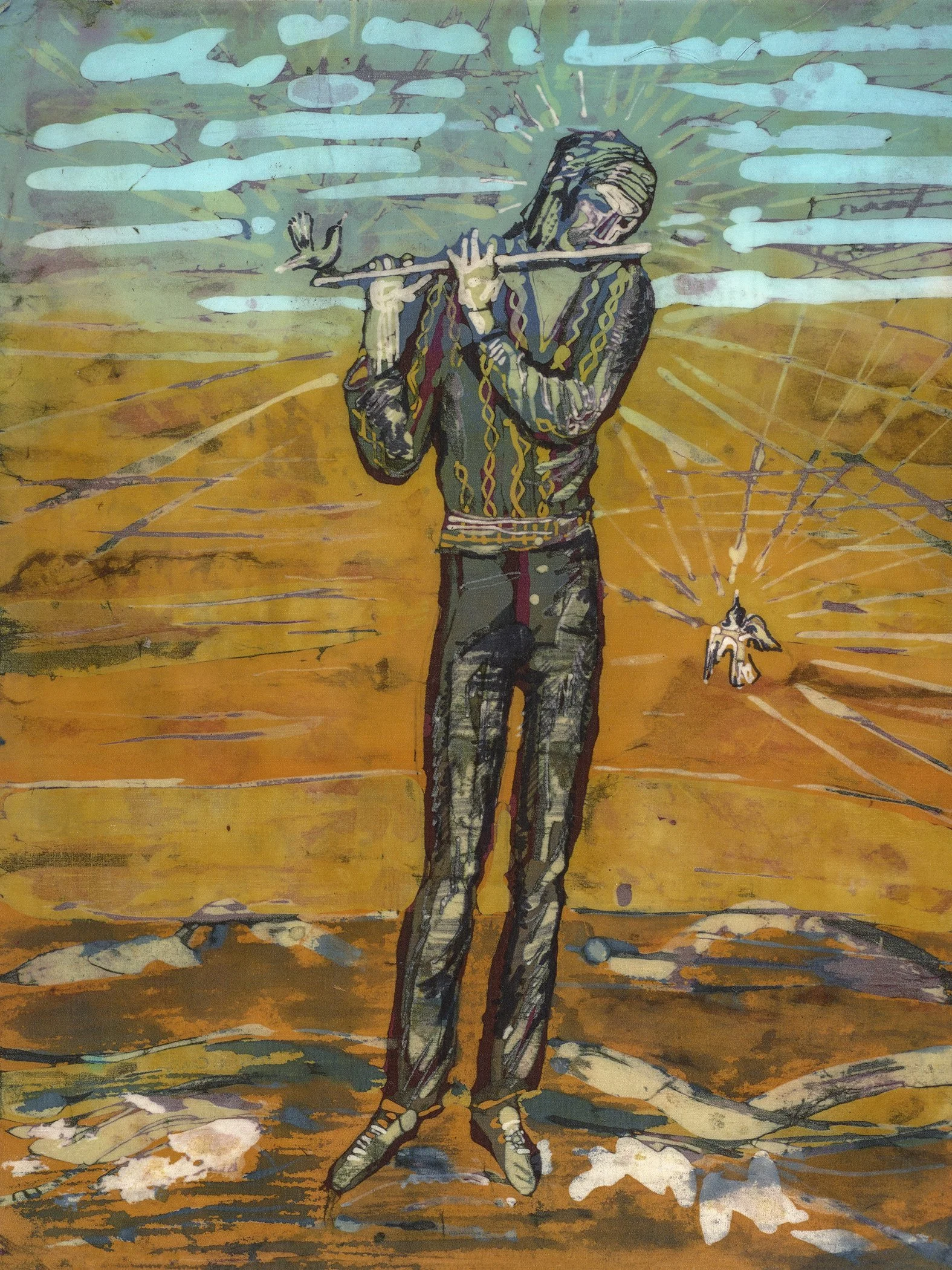 Calling the Doves Batik