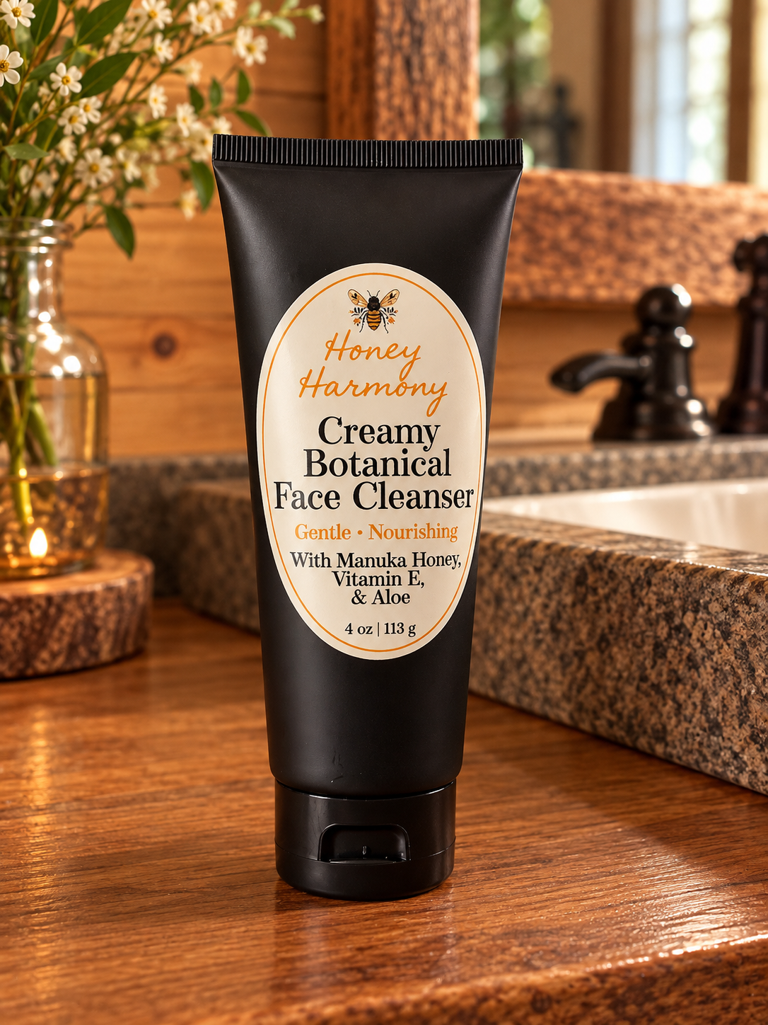 Honey Harmony Creamy Botanical Face Cleanser