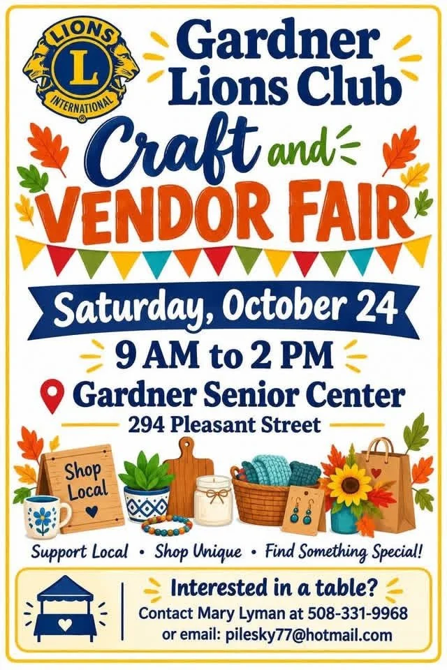 Gardner Lions Club Craft & Vendor Fair