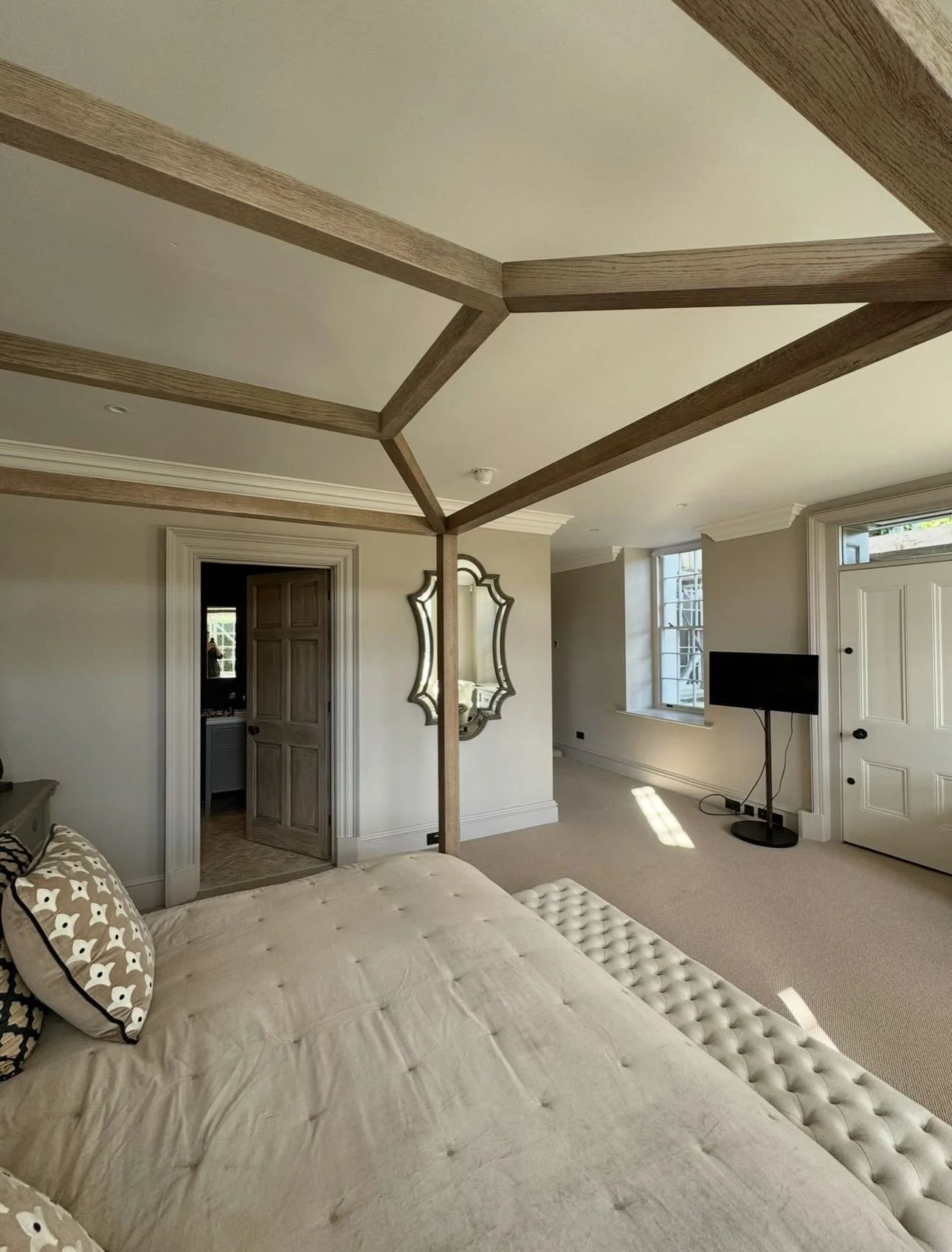 Complete bedroom and bathroom transformation