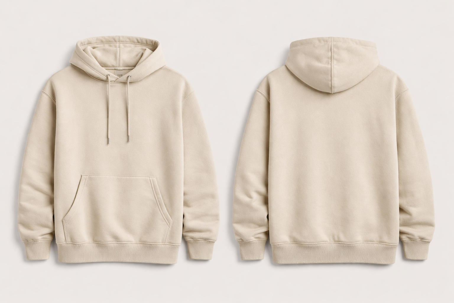 Custom Hoodie Sweatshirt- Front & Back
