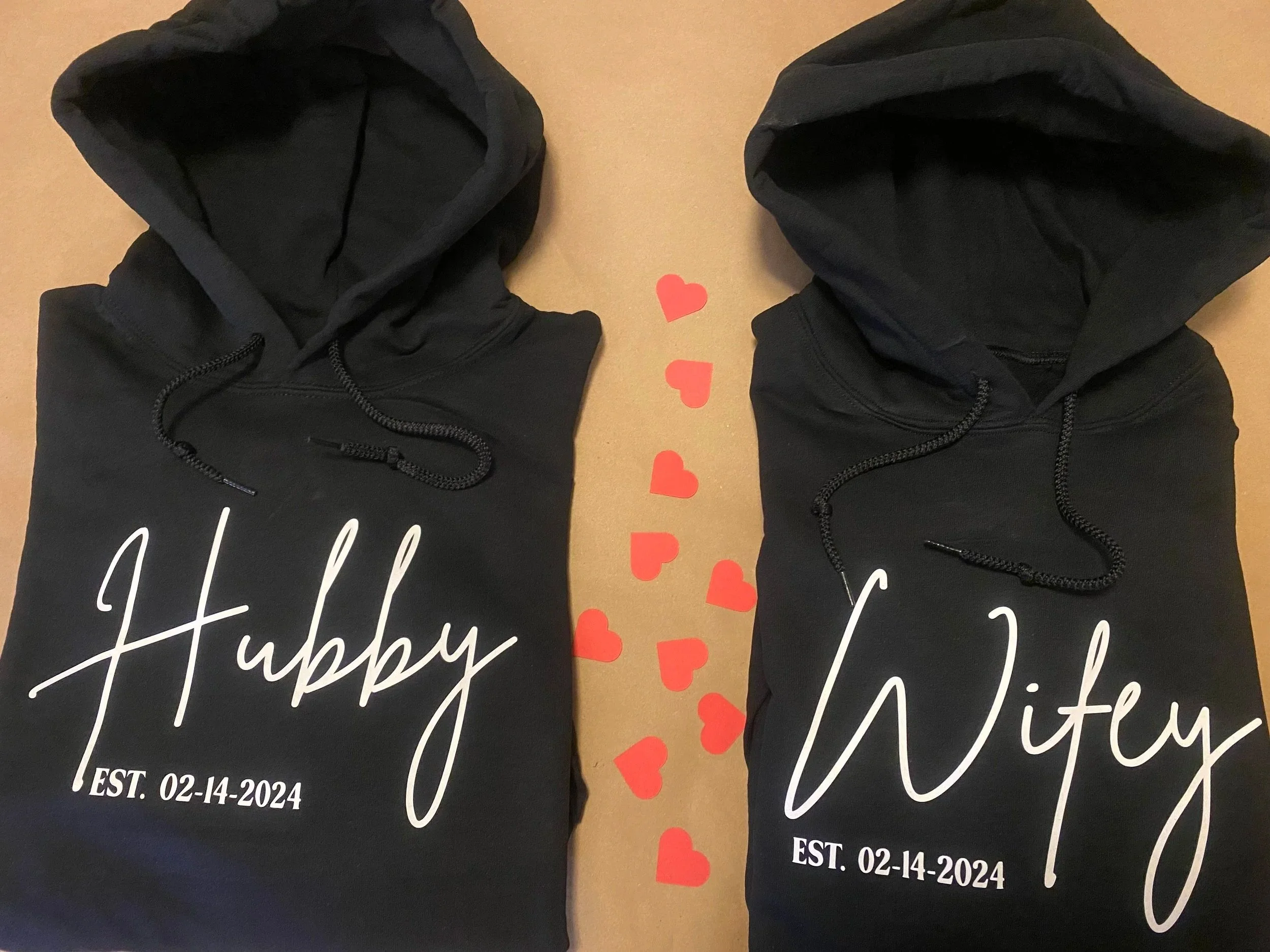 Hubby/ Wifey Hoodie