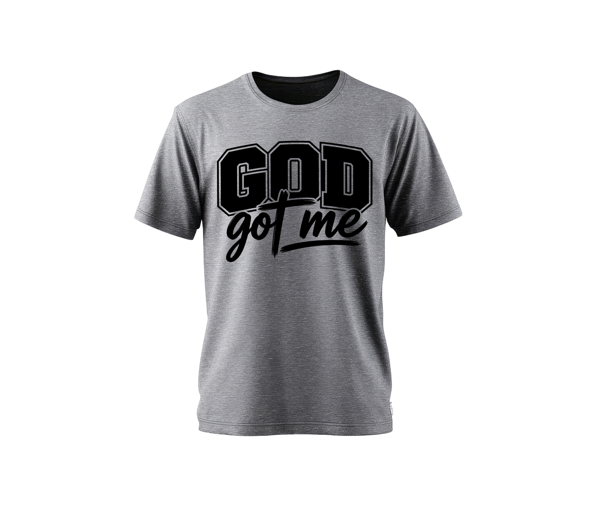 The Overflow Collection: 'God Got Me' Inspirational Tee