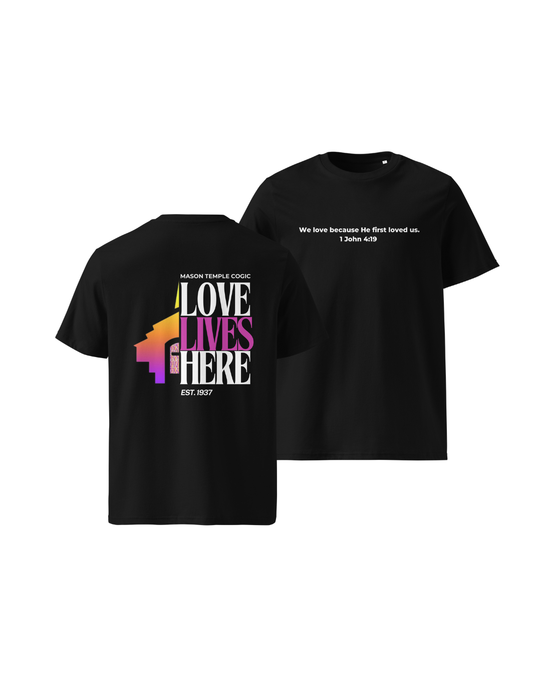 Love Lives Here Tee -Adults