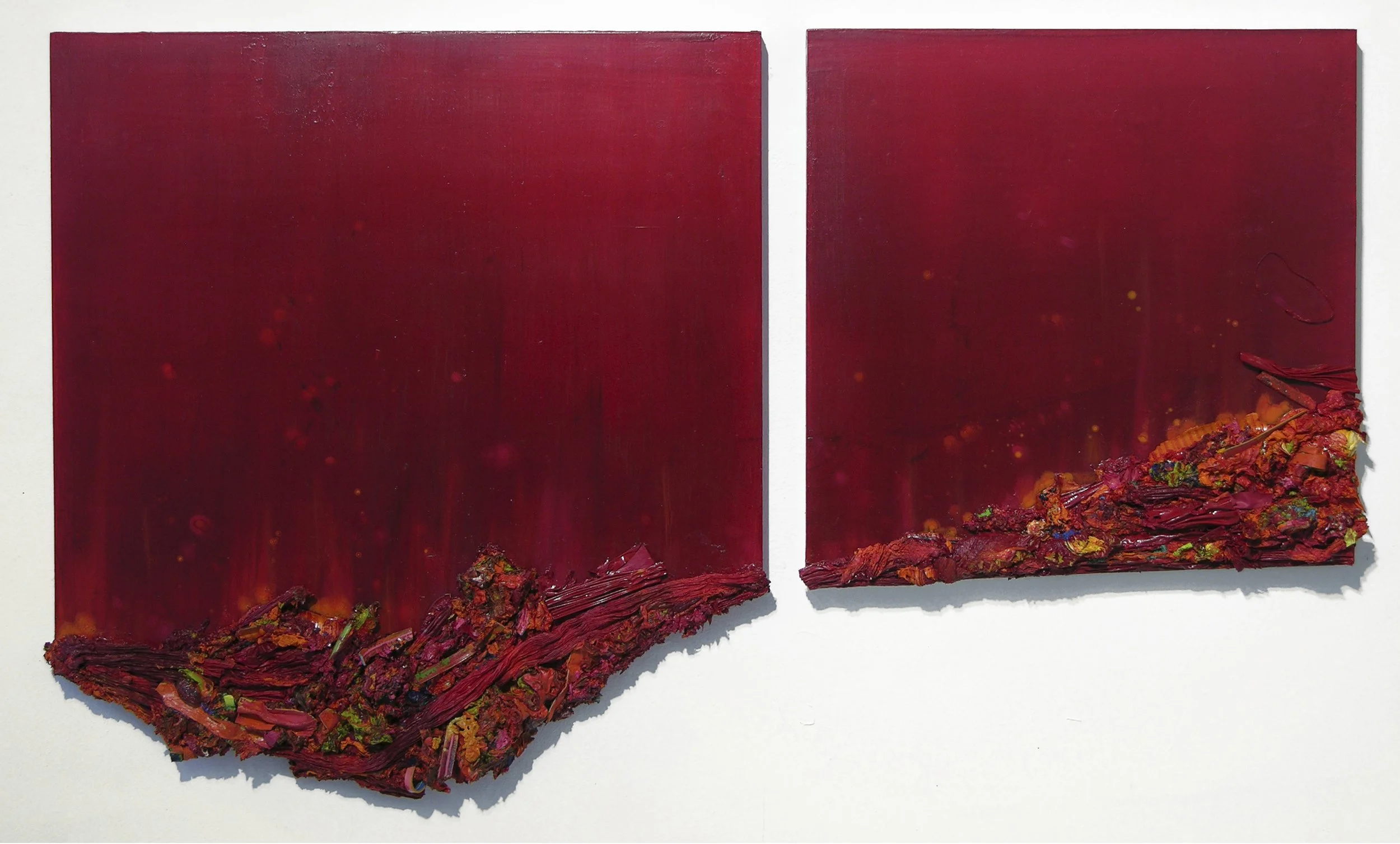 Exquisite Corpse, 2005, oil on panel, 26 x 43 1/2 inches