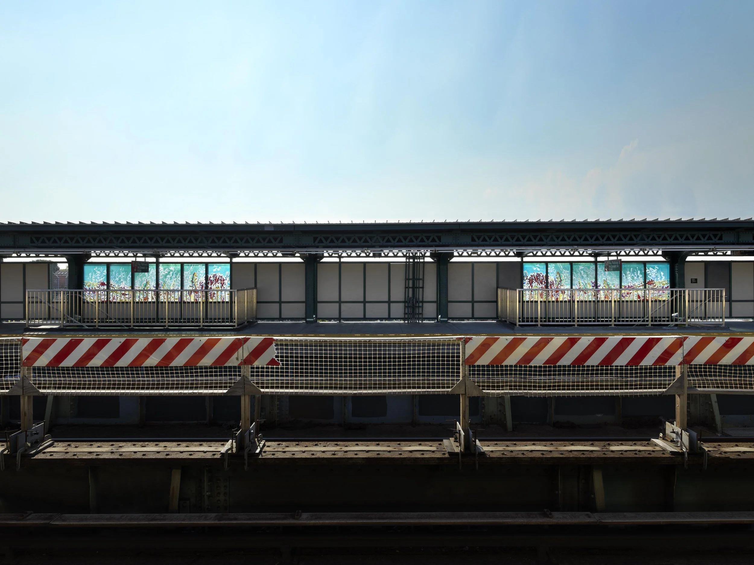 4_Neptune_s Garden_2018_Bay Parkway Station F line_laminated glass_Northbound platform 2.jpg