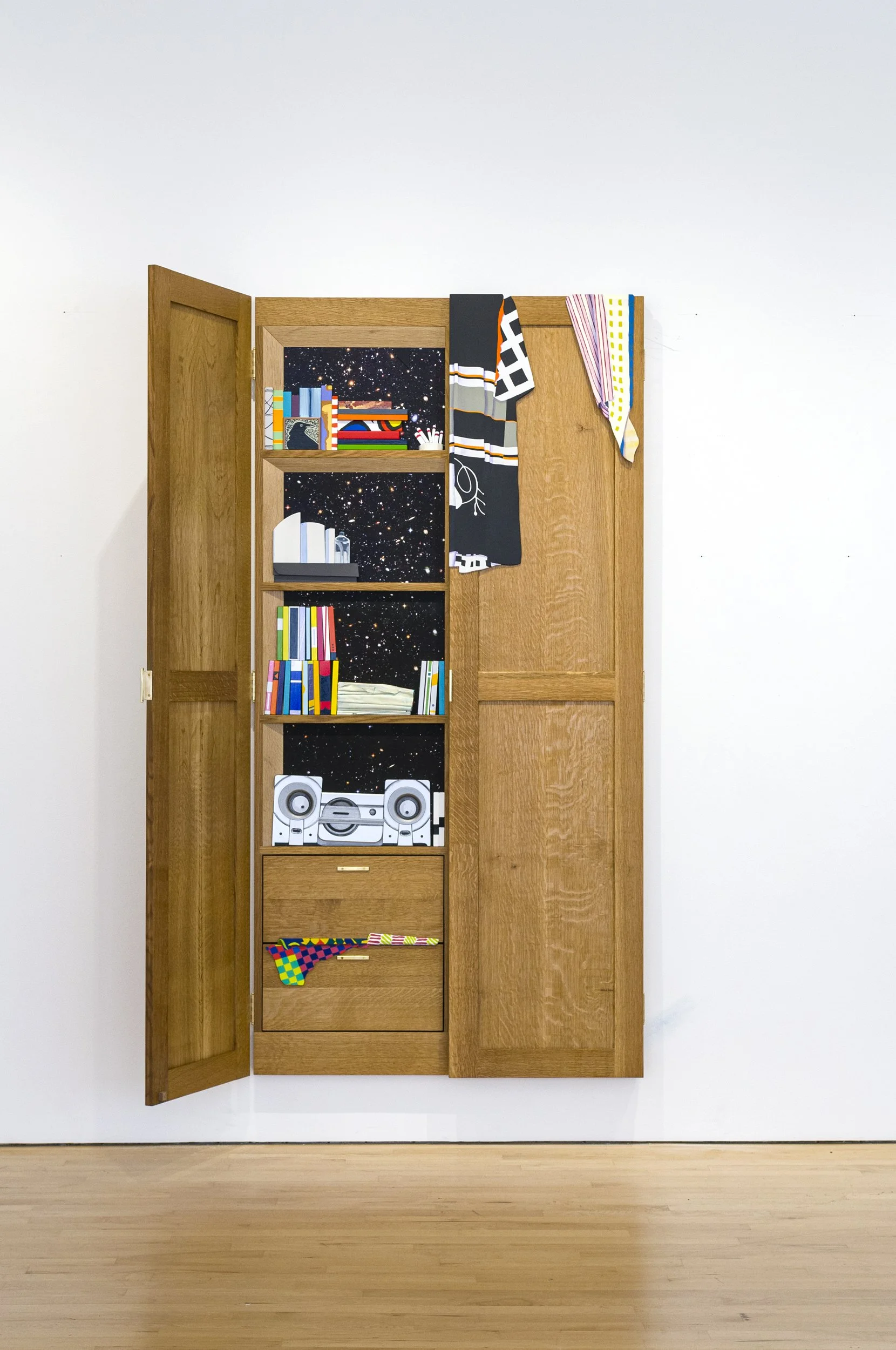 Here and There, with doors closing