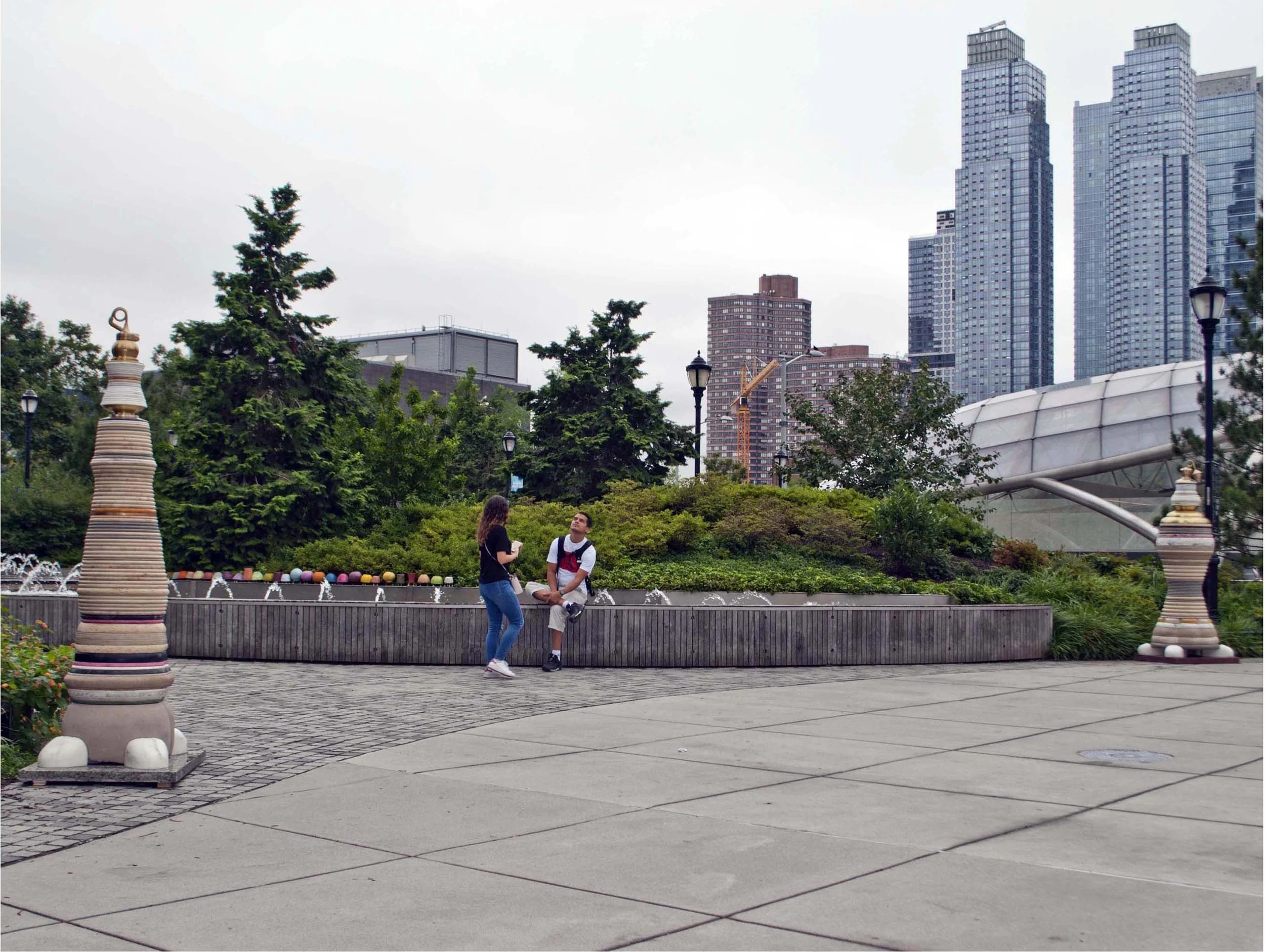Bella Abzug Park, Hudson Yards, NYC, 2018