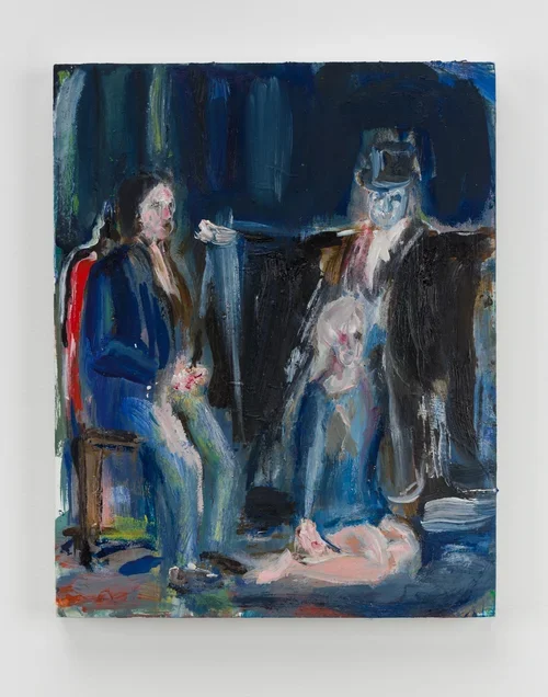 Not your gal oil on board 8 x 10.webp