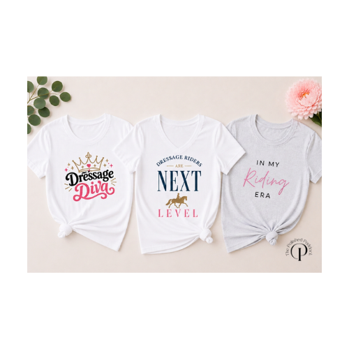 T-Shirts for the Dressage Rider: From Playful to Polished