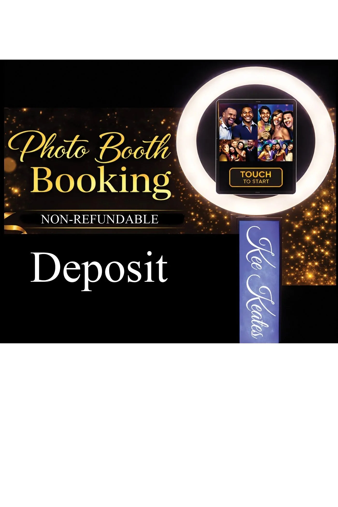 Photo Booth Booking Deposit