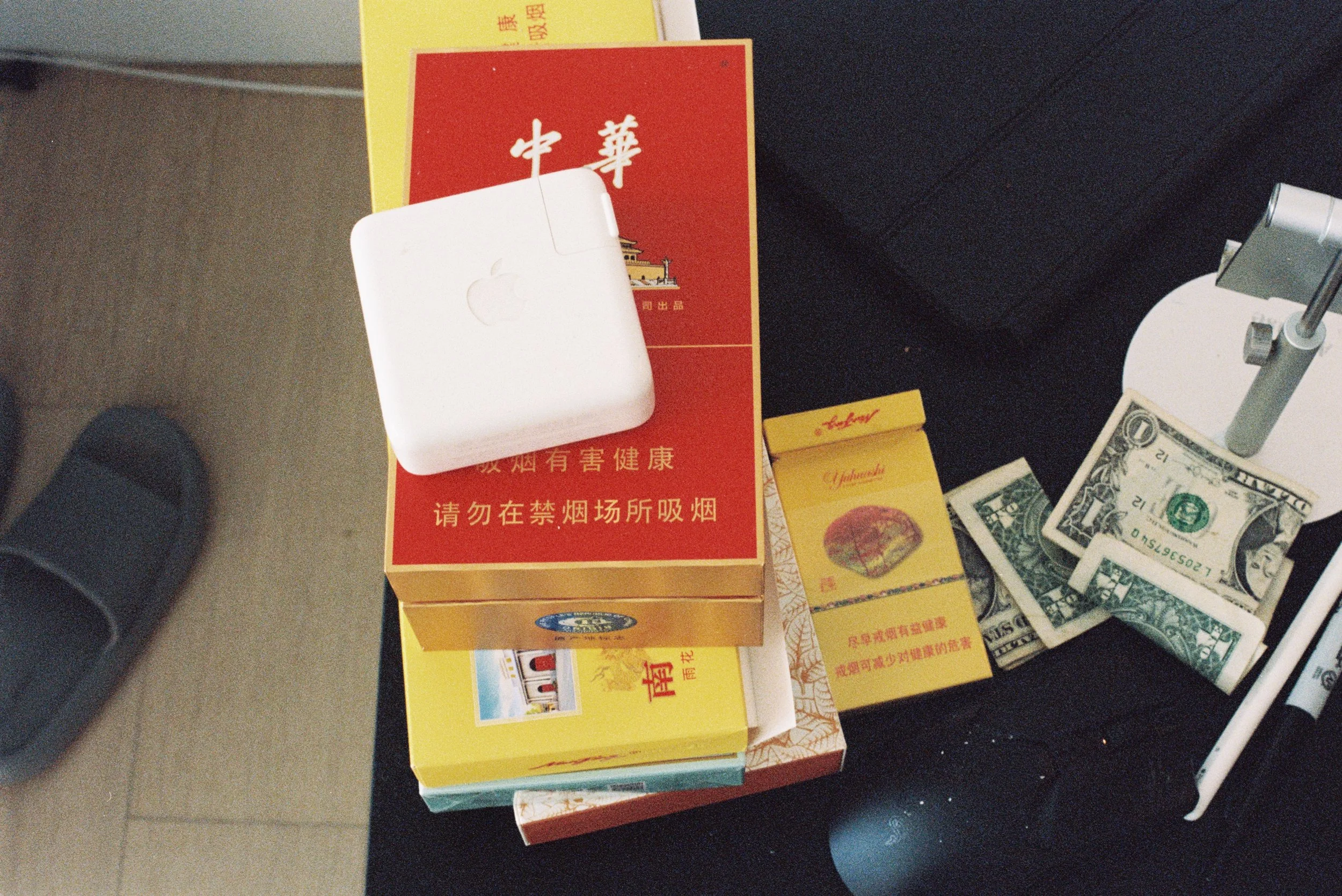 Cigarette and cash , Chromogenic film