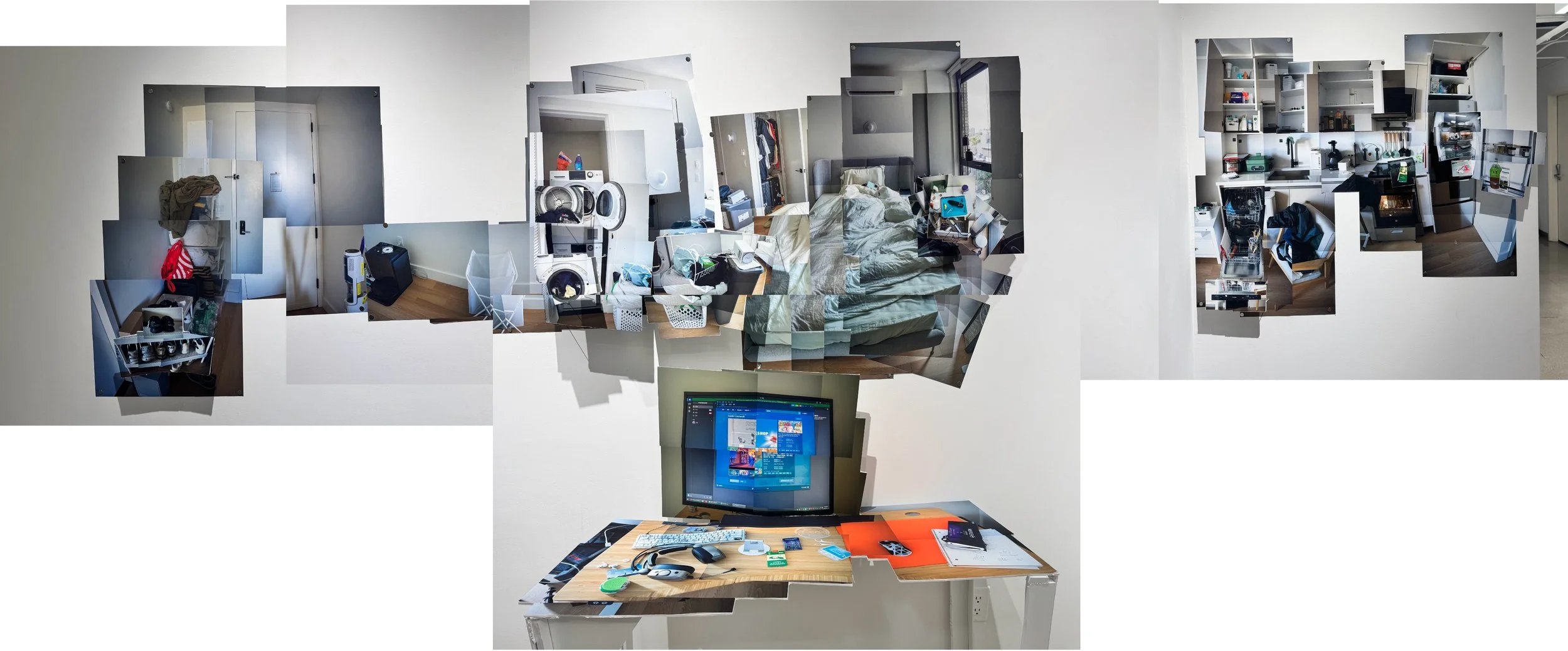 Title: Yan Sheng, Installation Flat View