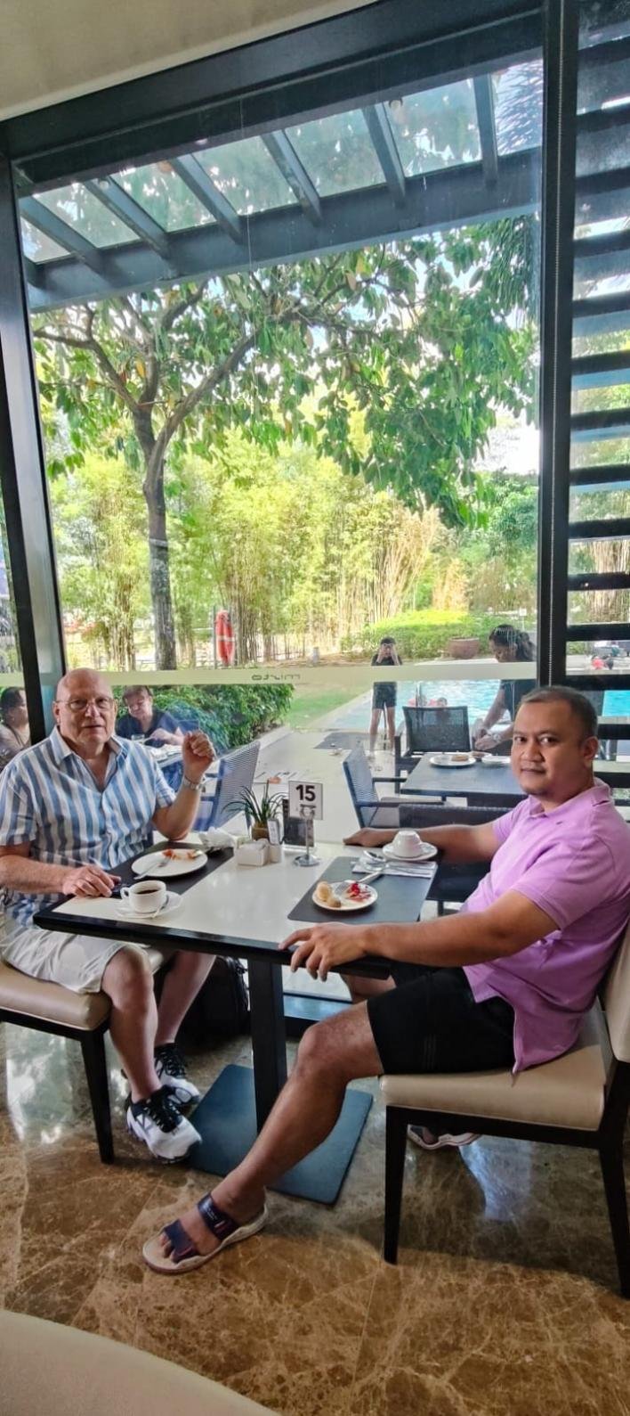 With Heri, Indonesia