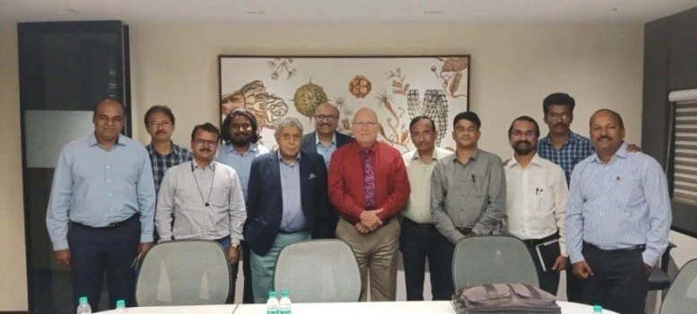 At ACG with my long time friend, Mr Ajit Singh and senior staff