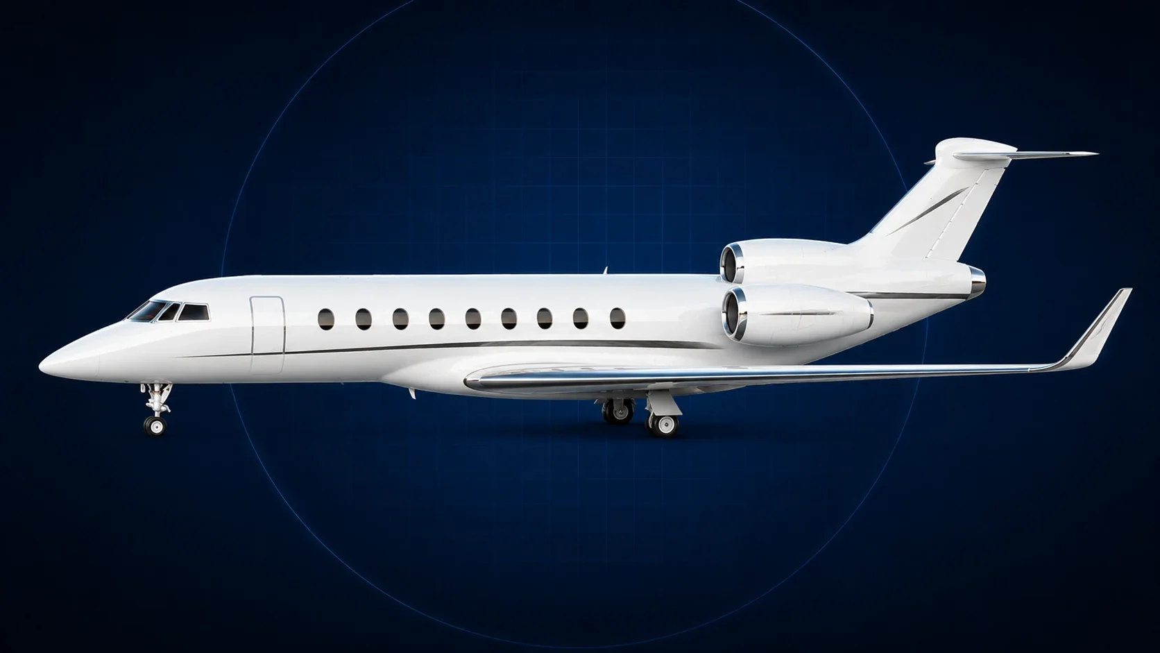 JetReady aircraft left-side view