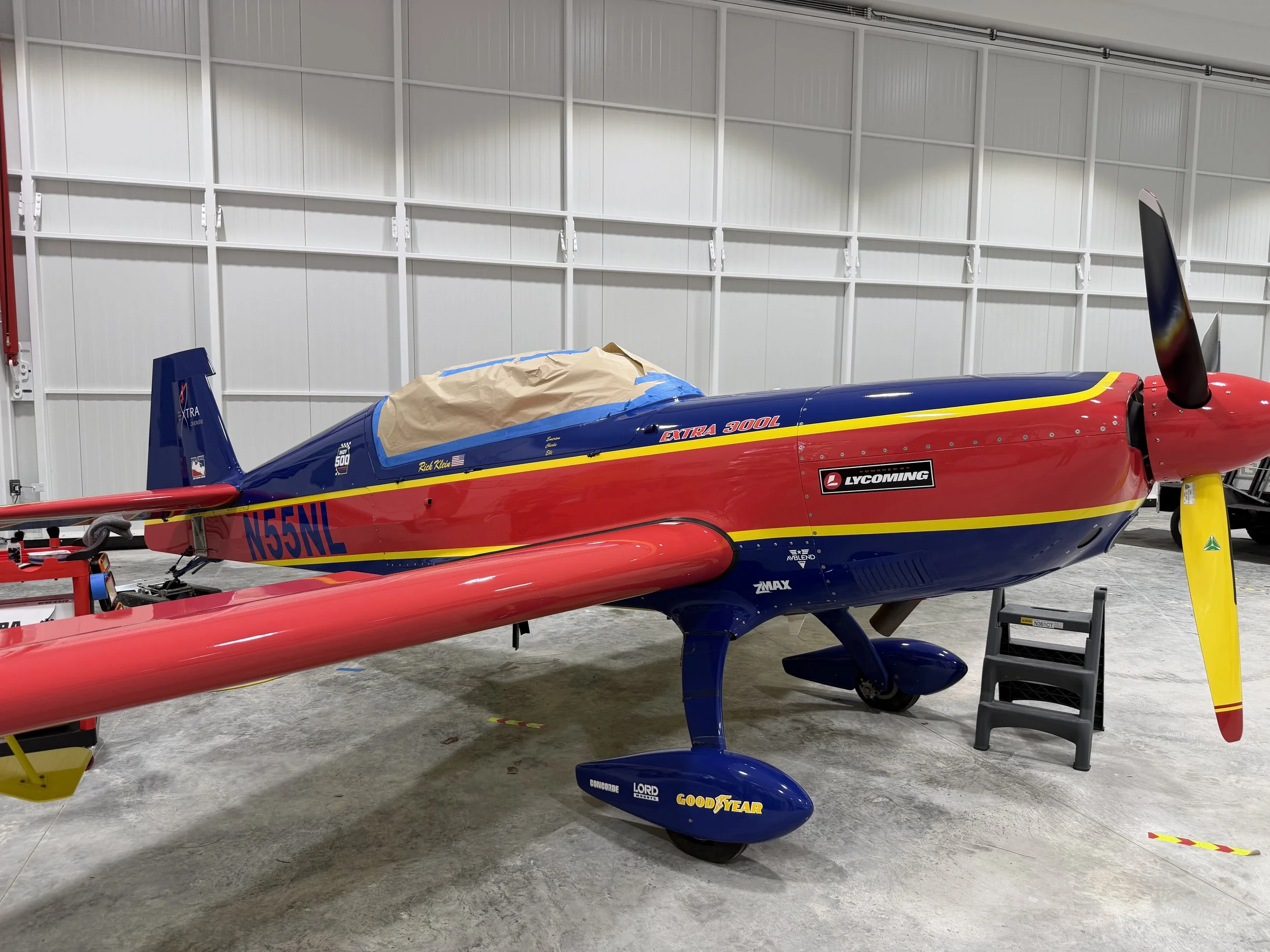 EXTRA 300/L Aerobic Aircraft 5 Year Ceramic Coating in Tampa Florida