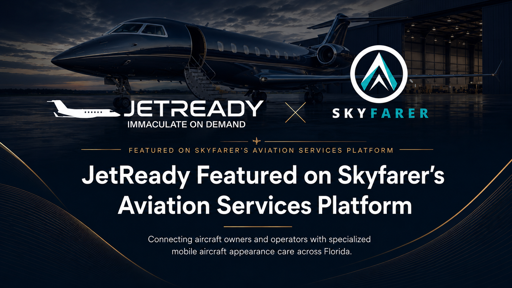 JETREADY DETAILING FEATURED ON SKYFARER’S AVIATION SERVICES PLATFORM