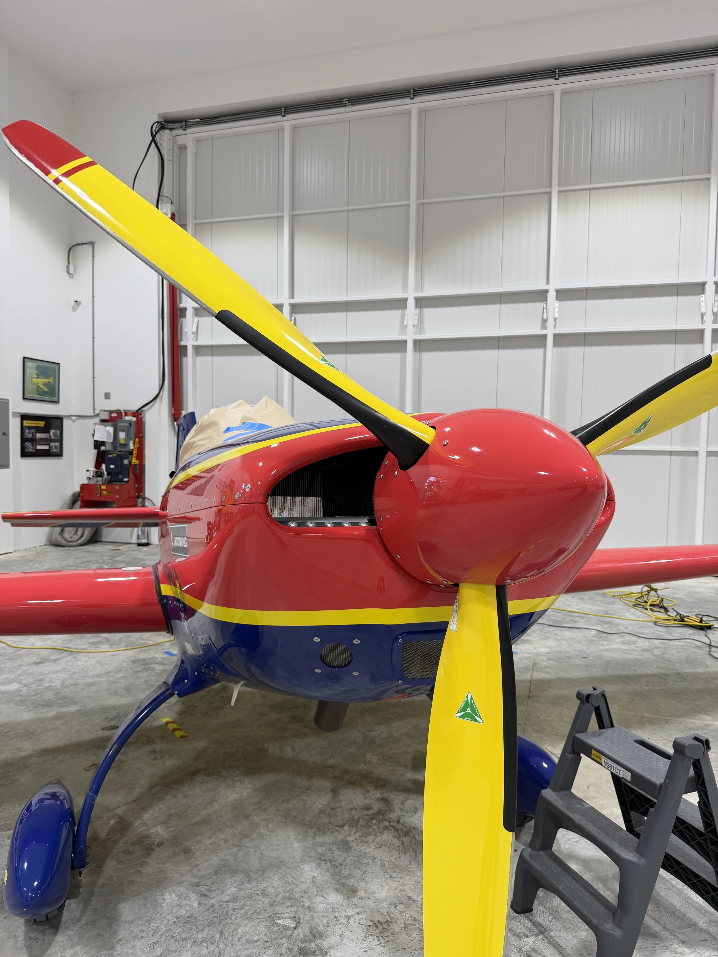 EXTRA 300/L Aerobic Aircraft 5 Year Ceramic Coating in Tampa Florida