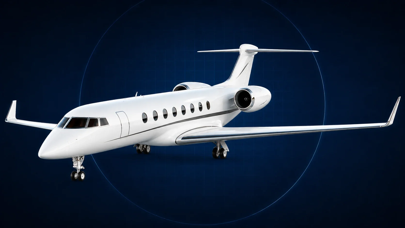 JetReady aircraft front-left view