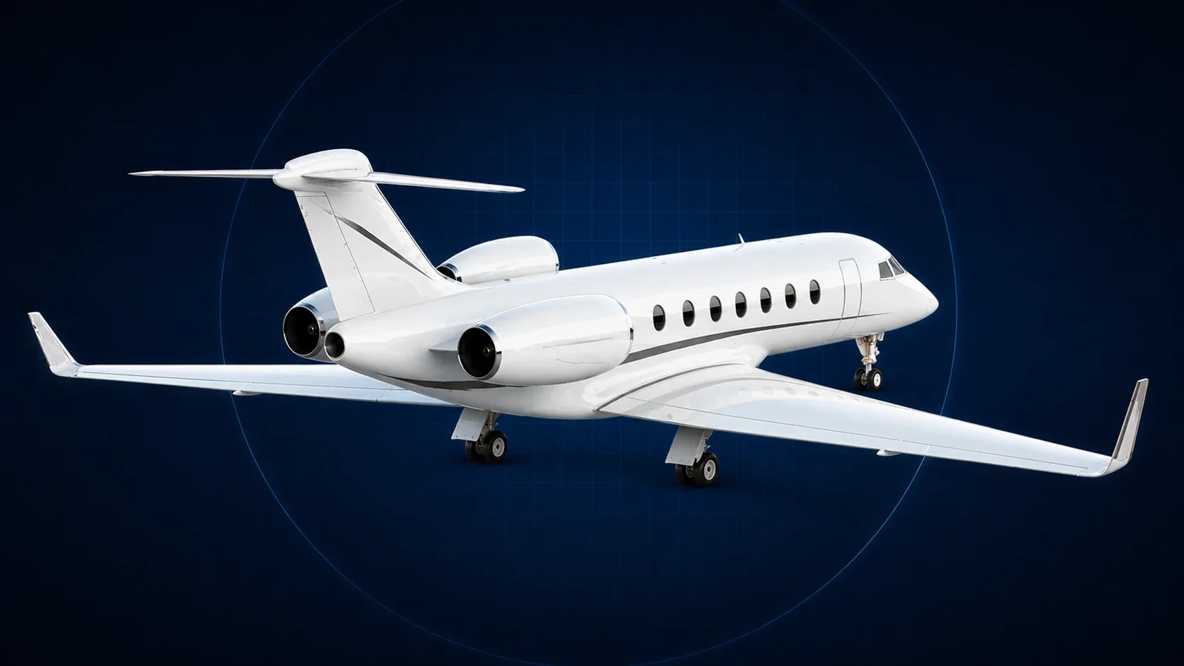 JetReady aircraft rear-right view