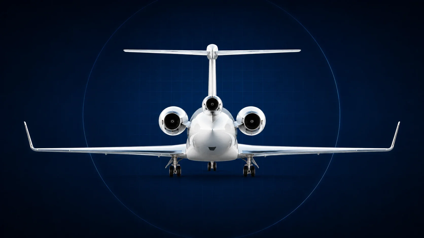 JetReady aircraft rear view