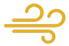 A stylized logo with three horizontal lines and two curved shapes resembling the letter 'S', all in gold with a red arrow point and some red markings.