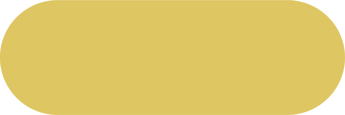 A solid yellow pill shape with black borders and a rounded top and bottom.