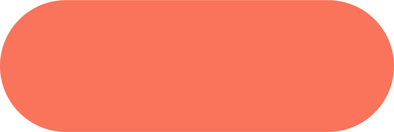 A large, bright orange, cartoon-style capsule pill.