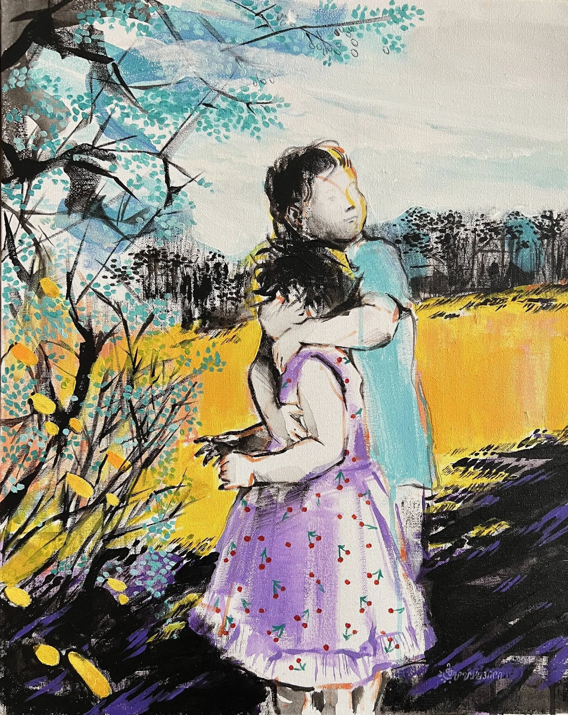 Peace of mind - 40 W x 50 H cm