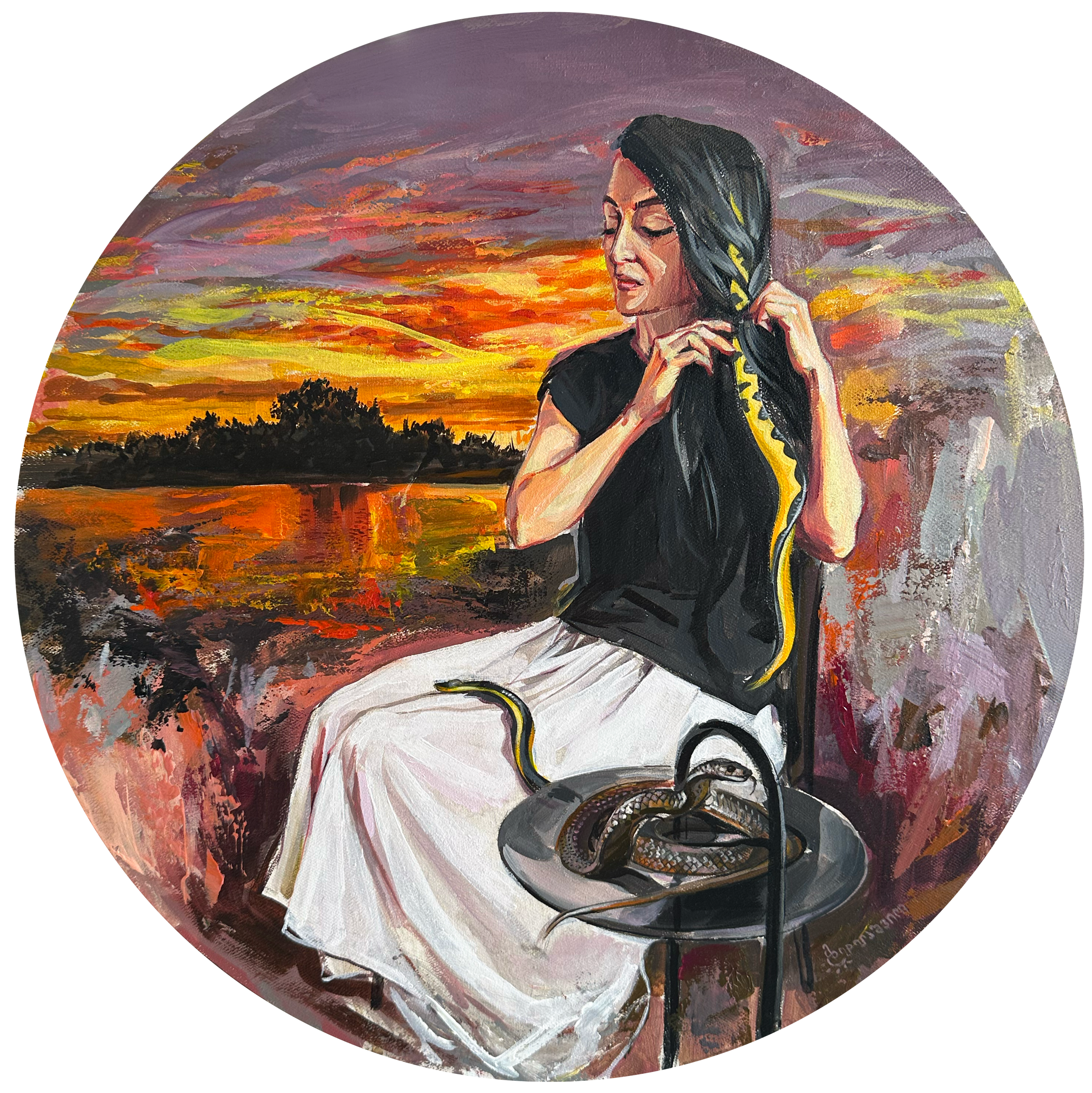 Metamorphosis - 50 W x 50 H cm