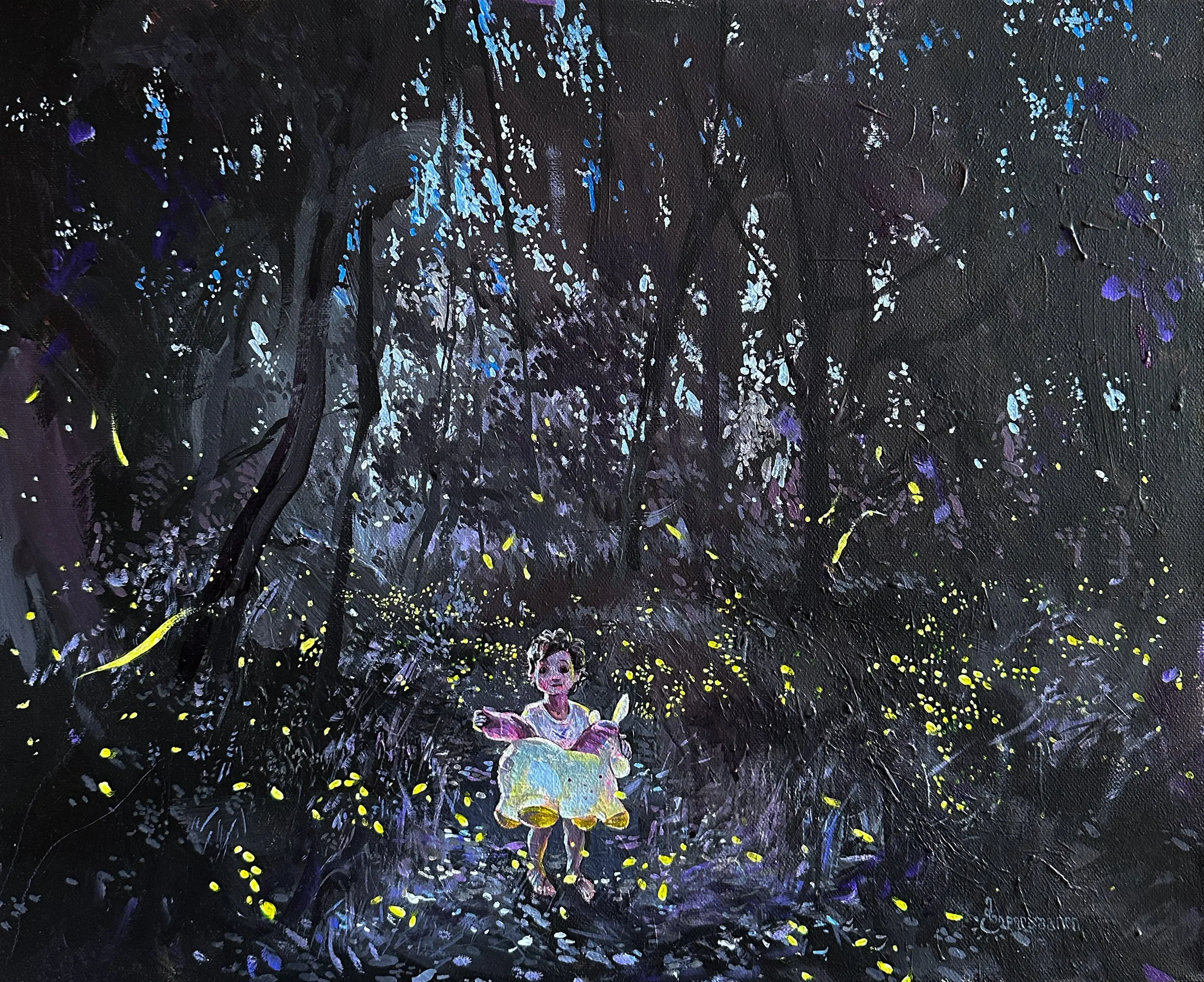 Loneliness - 40 W x 50 H x cm