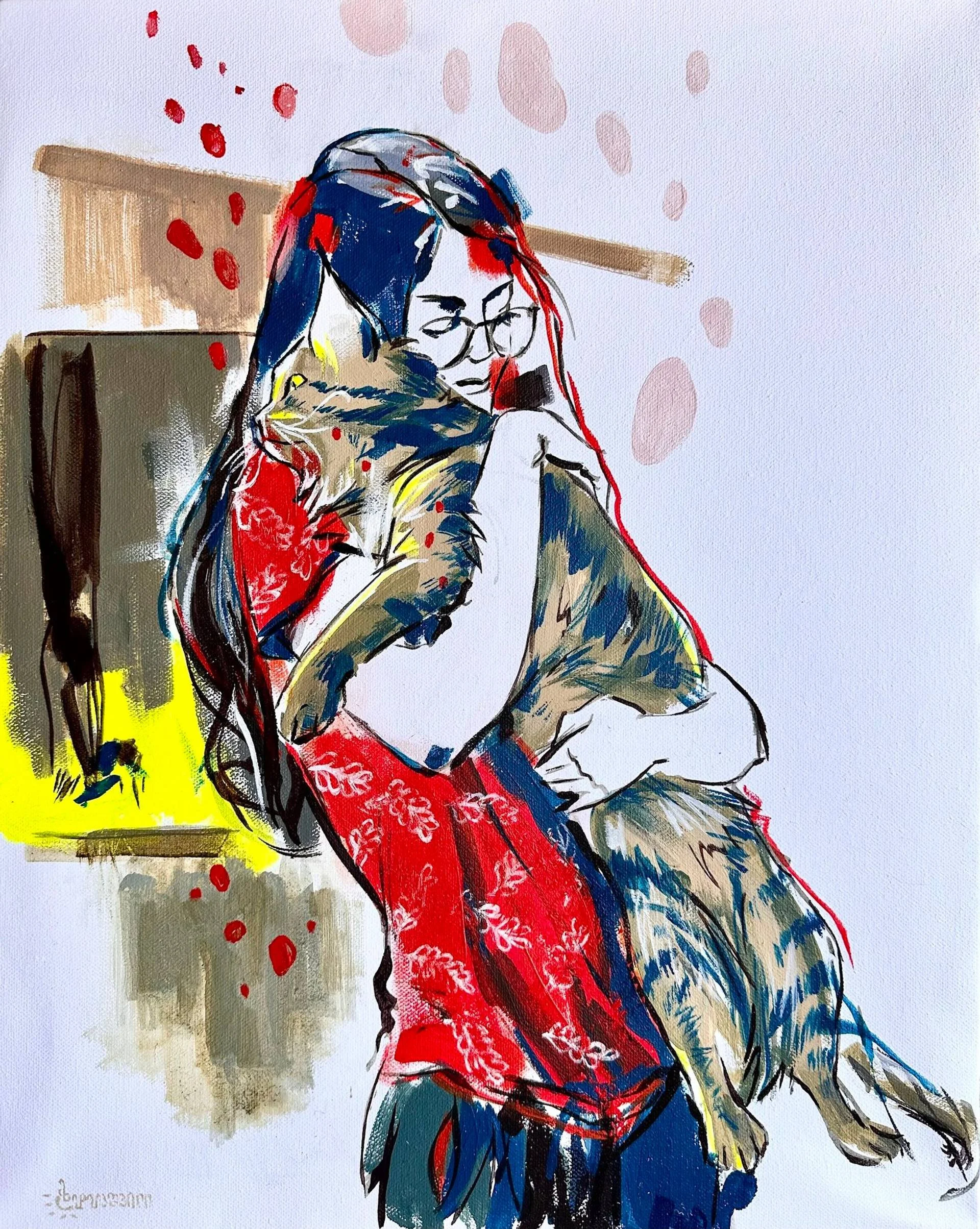 Love - 40 W x 49 H cm