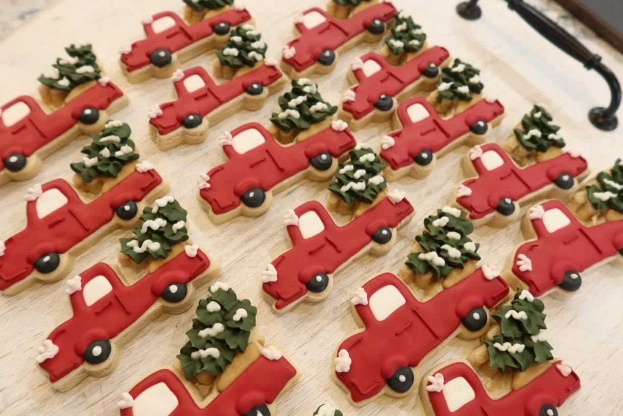 First come first serve! I made 24 trucks for sale $60 per dozen, 12-$60 24-$120✨