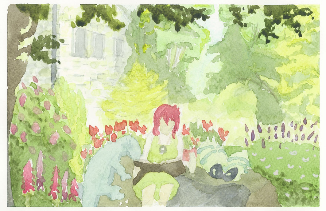 Watercolor on Cotton Paper